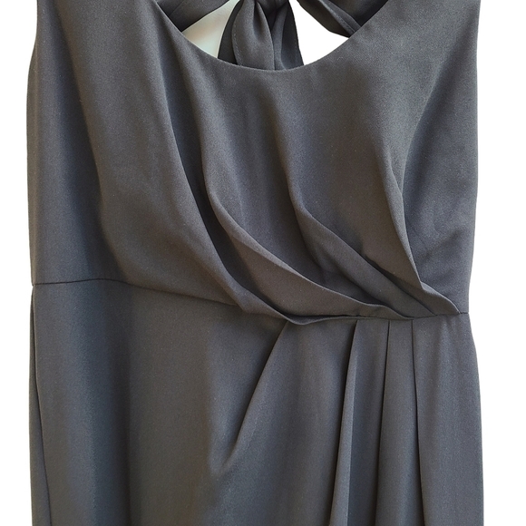 White by Vera Wang Full-length Evening Gown with Back Tie, Size Medium - Picture 4 of 10